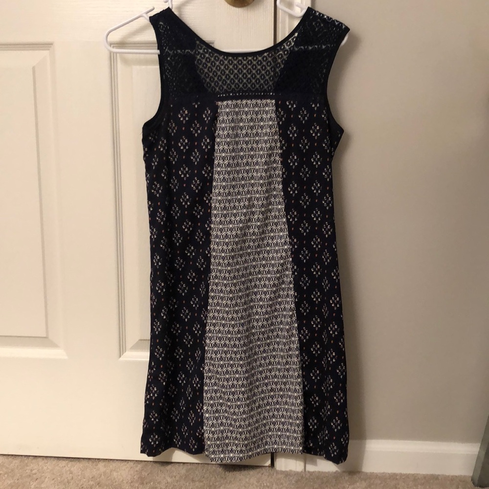 Navy Blue Junior’s Shift Dress